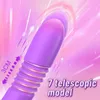 Vibrateurs Gode vibrateur pour femmes Anal Sex Toy télescopique rotatif vagin G Spot Massage Clitoris stimulateur masturbateur vibrant à distance 231018