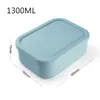 Bento Boxes Food Grade Silicone Portable Bowl Boy Box Microwave Bento Box Feeding Fresh Food Container Table's Children 231013