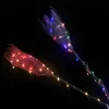 Andra evenemangsfestleveranser 5 färger Halloween Witch Decor Broom Props Children Gifts Led Light Gaze Decoration 230819