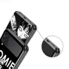 Cell Phone Cases Junji Ito Terror Horror Tomie Anime Phone Case for Samsung Galaxy Z Flip 3 4 5G Black Folding Mobile Shell Hard PC Protect Cover L2301019