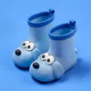 Laarzen Leuke Cartoon Hond Kinderen Jongen Meisje Regen Water Schoenen Boot Covers Bescherm Draagbare Antislip Waterdichte Laarzen voor Baby Kids 231019