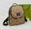 Zaino classico stile designer di lusso Totes borse moda donna due tracolle borse lettera cerniera 30 cm donne pianura portamonete scomparto interno