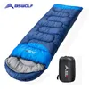 Schlafsäcke BSWOLF Camping-Schlafsack, ultraleicht, wasserdicht, für 4 Jahreszeiten, mit warmem Umschlag, Rucksack-Schlafsäcke für Outdoor-Reisen, Wandern, 231018