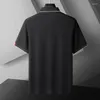 Polos pour hommes arrivée coton été mode décontracté Polo solide imprimé à manches courtes T-Shirt grande taille XL 2XL 3XL 4XL 5XL 6XL 7XL