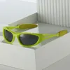 Óculos de sol polarizados piloto y2k para homens marca vintage olho de gato condução esporte óculos de sol mulheres gradiente pequeno hip hop tons