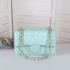 Najlepsze designerskie torebki torebki niestandardowa damska skórzana złota łańcuch crossbody czarny biały różowy sprzęgło bydła słynna marka torba na ramię c#1002