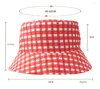 Boinas Cochonou Bob Bordado Unissex Bucket Hat Summer Beach Hatwear