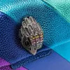 2023ホットセラー！ Kurt Geiger London Kensington Mini Pul Leather Reather Rainbow Cross Body Bag and Purse Luxury Sholdledsmall Messenger5