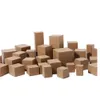 Cadeau Wrap 10pcs 2mm d'épaisseur brun kraft boîte en carton ondulé pour l'emballage de verre tasse outils en métal 3 couches E flûte carton boîtes 231019