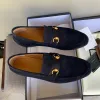 32MODEL Men Shoes Formal Designer Dress Shoe Black Patent Leather Shoes Men Slip On Point Toe Business Casual Shoes for Men Wedding Part jeA