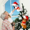 Christmas Decorations Dog bone shaped Christmas stockings Christmas gift bags tree fireplace decorations socks New Year candy gifts x1019