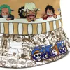 Chapeau de pêcheur imprimé d'anime japonais, 31 styles d'été, casquettes de Panama d'extérieur de dessin animé pour filles, garçons, jeunes, Anime hommes femmes, chapeaux de pêcheur, chapeau de soleil