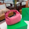 Jodie Borse BottegassVenetas Borsa 5a Pelle di pecora intrecciata fatta a mano a tracolla donna uomo borsa borse bvlarge Pochette intrecciata Portafoglio moda genuino Hobo top h