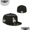 Ball Caps Athletic Fitted Hats Snapbacks Hat Adjustable Football All Team Logo Fashion Sports Embroidery Cotton Closed Fisherman Be Dhrxy