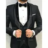 Ternos masculinos 2023 blazer de luxo masculino terno casamento noivo três peças jaqueta calças colete ocasião formal colete elegante traje hombres