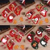 Christmas Decorations Christmas stockings candy bags gift bags Christmas trees socks pendants Merry Christmas and Happy New Year x1019