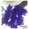 Other Event Party Supplies White Feather Boas Turkey Boa Large Chandelle Marabou Wedding Ceremony Pink Orange Drop Delivery Home G Dhjrb
