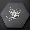 Perles épingle à cheveux mariée cheveux Bijoux en forme de U perle diadèmes mode filles strass pince à cheveux charme mariage cheveux ornement Bijoux