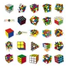 50pcs Rubik's Cube Graffiti Creative Dekoration Pvc Scooter Personality Trend Wodoodporne naklejki