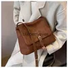 Cross Body Messenger Bag 2023Ins New Style Wildleder One Shoulder Umhängetasche Fashion Senior Sentiment Bagblieberryeyes