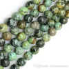 189 pièces lot 6 mm perles turquoises africaines pierre ronde perles en vrac pierres précieuses naturelles semi-précieuses bijoux à bricoler soi-même Making255I