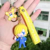 سلسلة القراصنة اللطيفة دمية مفاتيح المعلقات أنيمي سيارة مفتاح حلقة الكرتون Doll Pendant Pendant Toys Gift