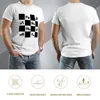 Polo da uomo Fluevog BW T-shirt con motivo a scacchi Camicie T-shirt grafiche Abbigliamento estetico T For Men Pack