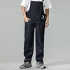 Men's Jeans Bib Cargo Pants Loose Baggy Overalls Youngth Relaxed Denim Straight Jumpsuit Streetwear Suspender Hiphop Trousers