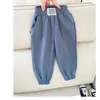 Trousers 2023 fall Children Loose Toddler Boy autumn Winter baggy Pants baby girl Fashion Sports Casual Middle School Students 231018