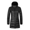 Womens Down Parkas 12 Color Women Long Warm Light Jacket Ladies Fashion Hooded with Portable Storage Bag Puffer Coats Overcoats 231018