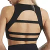 Yoga Outfit Porter des sous-vêtements de sport nus à séchage rapide pour femmes sans anneau en acier antichoc rassemblement soutien-gorge de fitness été