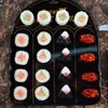 Party Decoration 6Pcs Fake Sushi Model Simulation Rice Roll Artificial Food Po Props