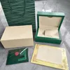 Rolexs for Men Boxesケースあらゆるサイズに適したエクスプローラーウォッチDhgate BoxギフトWoody Case for Watches Yacht Watch Booklet Card Tags Swiss Watches Mystery Boxes