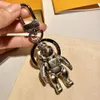 Designer keychain Luxury key chain keyring bag charm Solid color letter Astronaut key chain fashion classic Key pendant