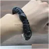 Smoking Pipes Bracelet Smoke Pipe Portable Metal Bead Handmade Wristband Psera Men/Women Cool Gifts Knot Rope 1208 Drop Delivery Hom Dhjji