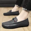 Dress Shoes Fashion Leather Men Casual Slip on Formal Loafers Luxury Brand Comfortable Moccasins Italian Soft Male Driving 231019