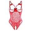 Plus Size S M L Xl 2xl Open Bra Crotch Women Lace Sexy Lingerie Transparent Babydoll Dress Erotic Costumes 3xl 4xl 5xl Camisoles &235K