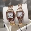 Womens Watch for ladies watches Square watch with Diamond Women watch quartz Stainless Steel womens rose gold watches Montre de luxury Wristwatches
