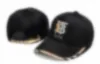 2024 Luksusowy haft baseballowy haft haftowy męski i damski moda unisex litera b W czapki dopasowane wszechstronne czapki słoneczne zwykłe czapki B1-10