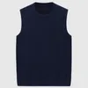 Men's Vests Sleeveless Vest Solid Color Jacket Stylish Knitted Warm Casual Simple Winter Fashion