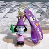 Dekompressionsleksak julafton Keychain Pumpkin Action Figure Model PVC Cartoon Bag Doll Pendant Toys Gift