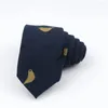 Bow Ties Fashion For Men Cotton Narrow Tie Skinny Cravat Neckties 6cm Slim Tuxedo Suit Party Casual Accessory Gift