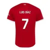 Xxxl 4xl 23 24 Mac Allister Soccer Jersey Gakpo Darwin 2023 Gravenberch Luis Diaz Alexander Arnold Kit Football Kit Tops Men Men Kids Mundur A.Becker Bramkarz