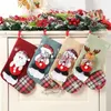 Décorations de Noël Décoration de Noël Inventaire de Noël Sac cadeau Décoration de fête Bonhomme de neige Renne Cadeau pour enfants Chaussettes Pendentif x1019