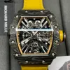 SUPERCLONE Rm12 Active Tourbillon Montres Montre-bracelet Montre de créateur Swiss Standard Tourbillon Mouvement Rm12-01 Titane Céramique Carbon522 Montres de luxe