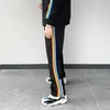 Designer Rainbow line Mens Tracksuits Sweatshirt Loose Suits Womens Hoodies Letters Jackets Pants Sportswear Jogging Sweatshirts