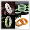 Echte Witte Jade Armbanden Vrouwen Healing Sieraden Echte Natuurlijke Jadeïet Bangle Chinese Gele Draak Jade Lucky Amulet Bracelets278W