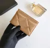 Klassische Damen-Mini-Bankkartenetui aus Lammleder mit Bankkartenetui und Mini-Tasche mit Prüfnummer