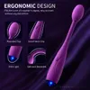 Vibradores 10 velocidades potente estimulador del clítoris GSpot vibrador para mujeres en forma de dedo consolador pezón anal vagina masajeador juguete sexual 231018