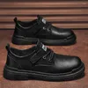 SURET Buty British Men Groomsman Black Obry